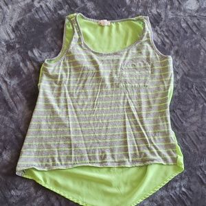 Neon-Green/Gray Tank